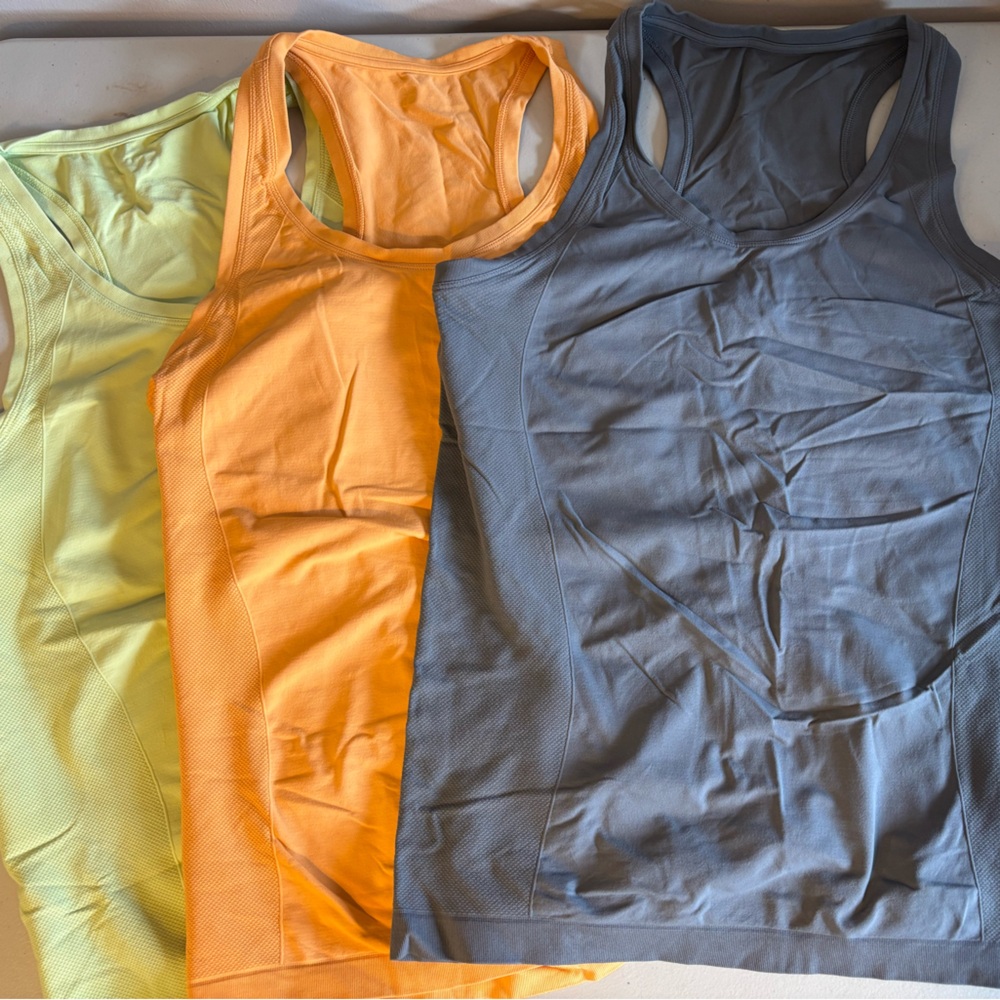 Set of 3 Sweaty Betty Workout Tanks Size XL